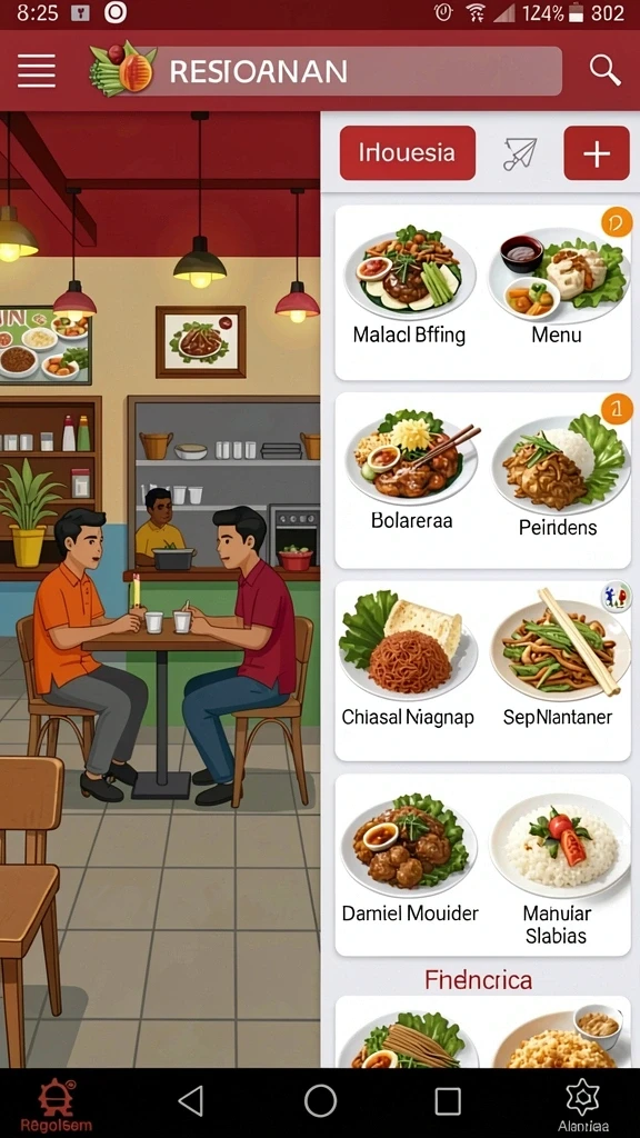 hw777 - Tangkapan layar menunjukkan mode multiplayer yang seru dan interaktif.