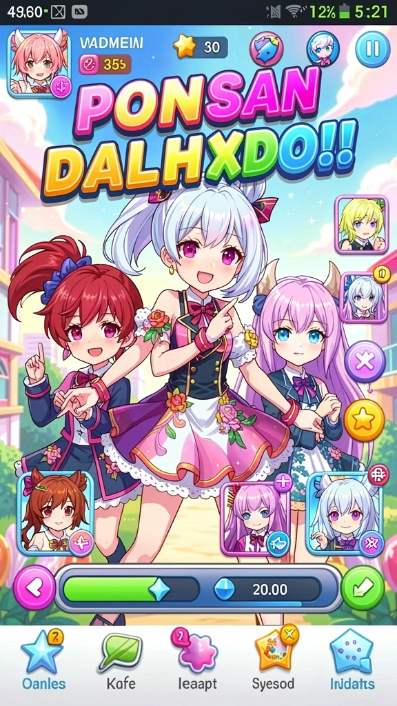 rprprp - Tampilan awal game yang menarik.
