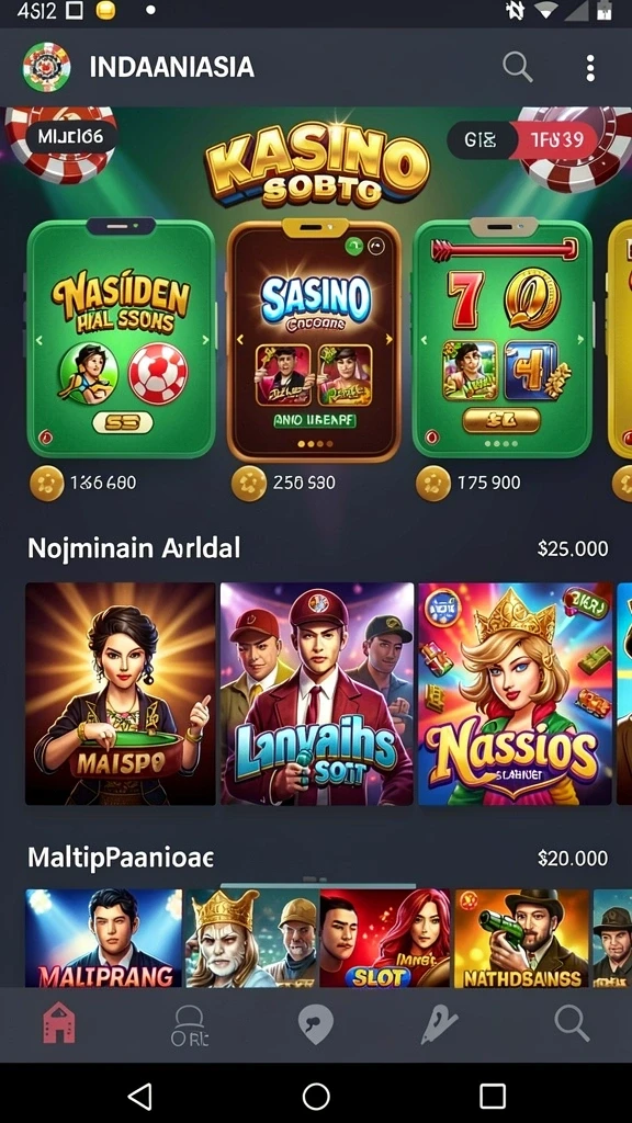 solototo - Screenshot menampilkan antarmuka pengguna yang menarik.