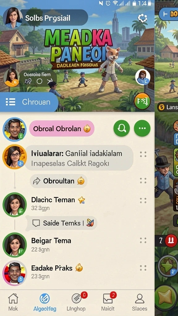 vantaidn - Tampilan awal yang menarik dan ramah pengguna.